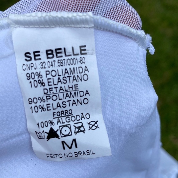 Lace Mesh Bodysuit Size L - Picture 8 of 9